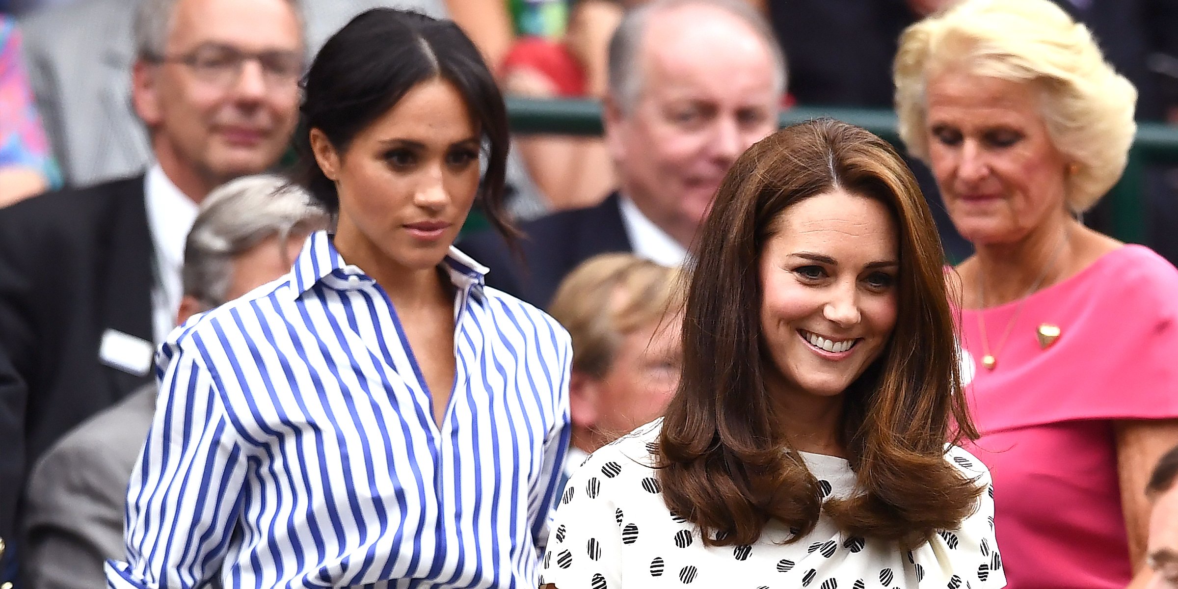 Meghan Markle y Kate Middleton en un evento. | Foto: Getty Images