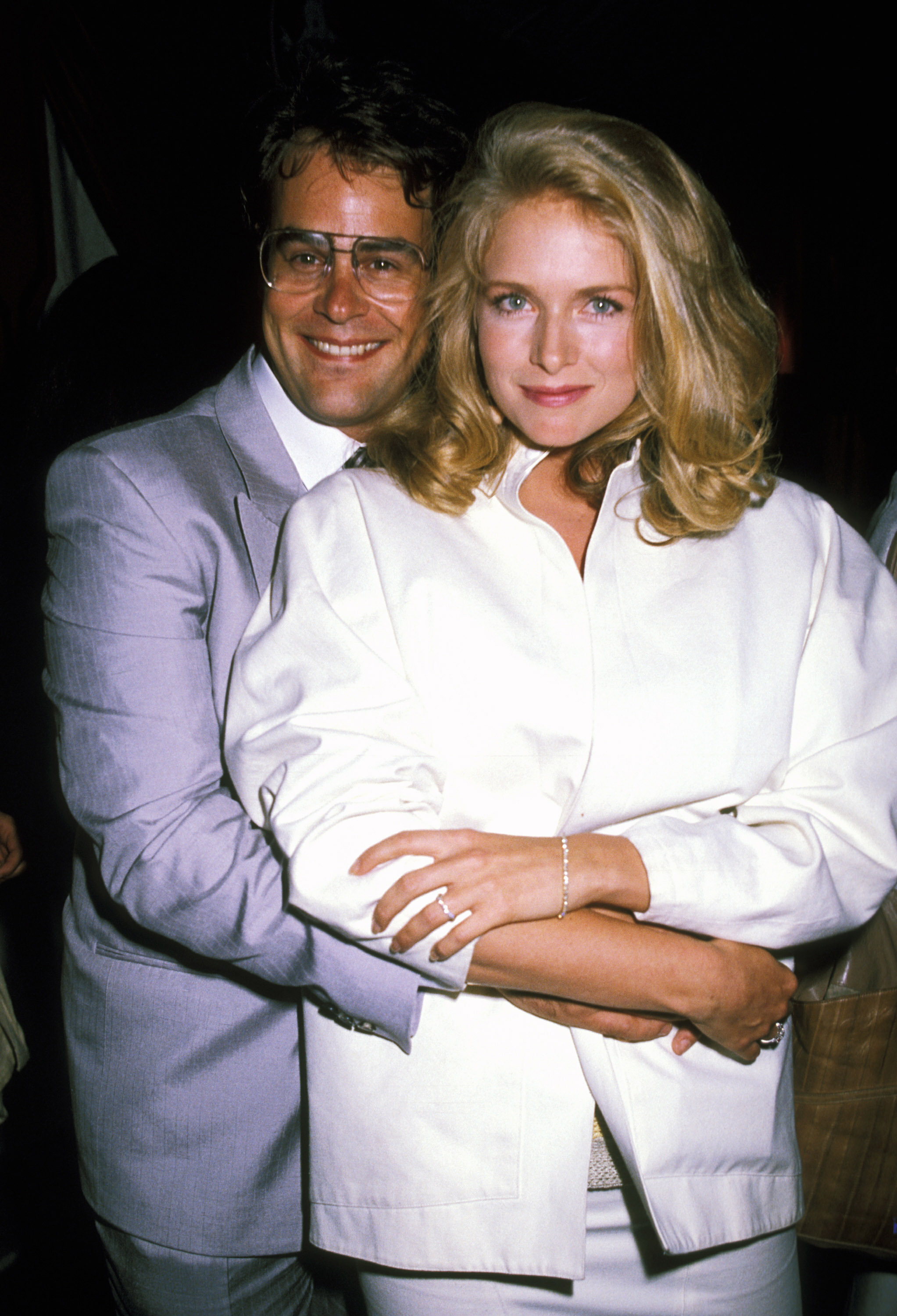 Dan Aykroyd and Donna Dixon attend the premiere of "Ghostbusters" on June 7, 1984 | Source: Getty Images