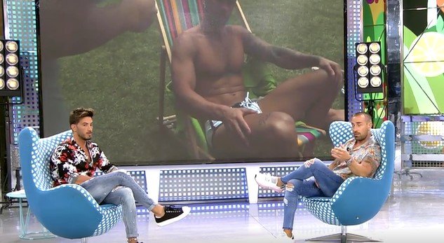 Rafa e Iván, cara a cara en 'Sálvame'. | Foto: Telecinco.es