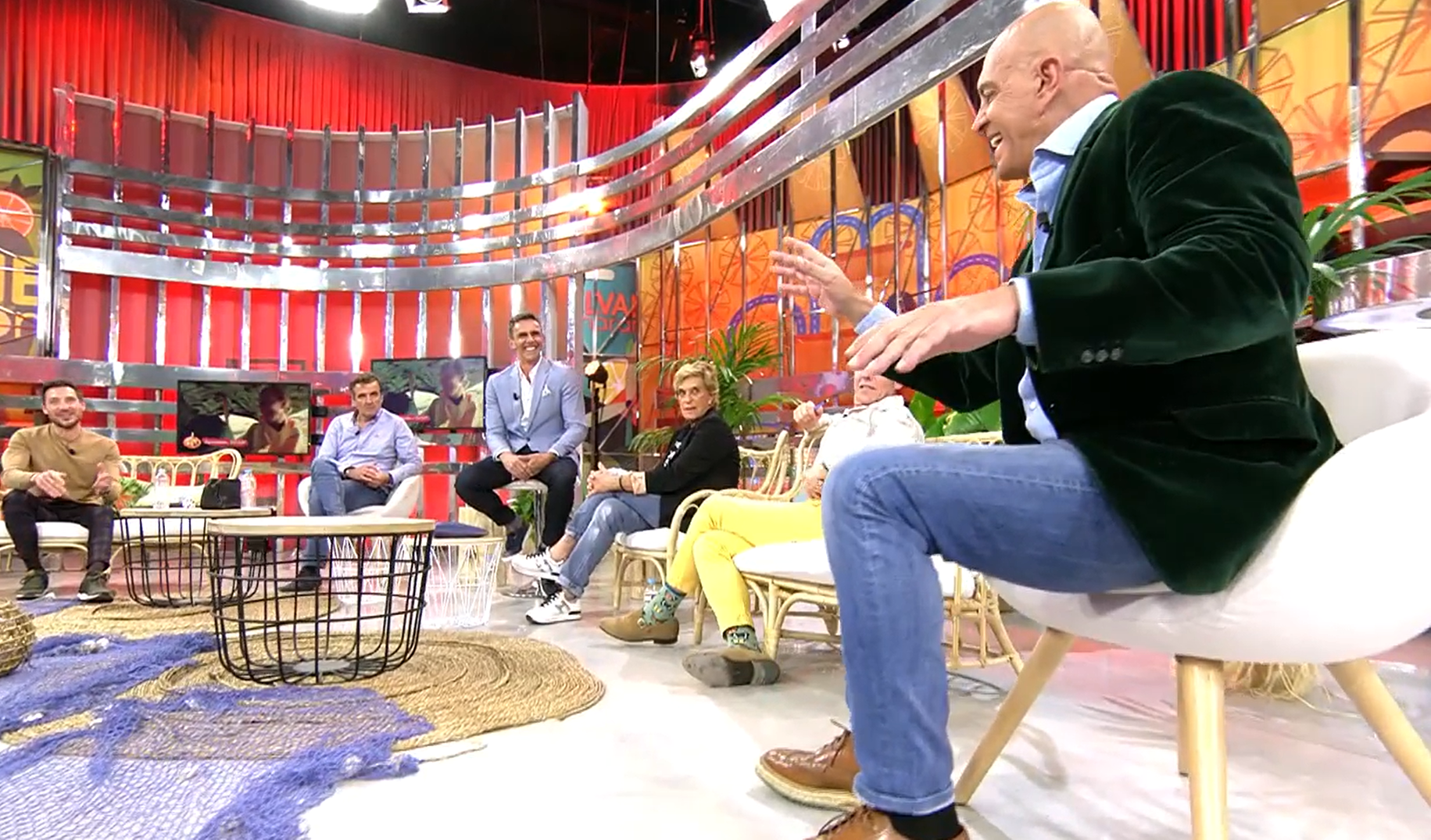 Kiko Matamoros en el plató de "Sálvame" | Foto: Telecinco