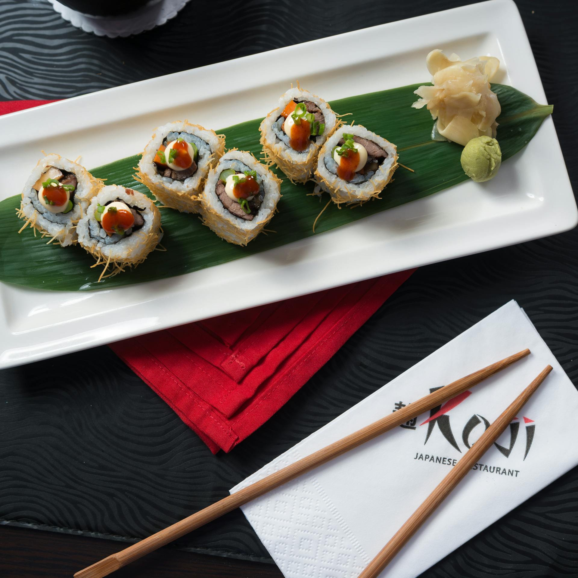 A plate of sushi | Source: Pexels