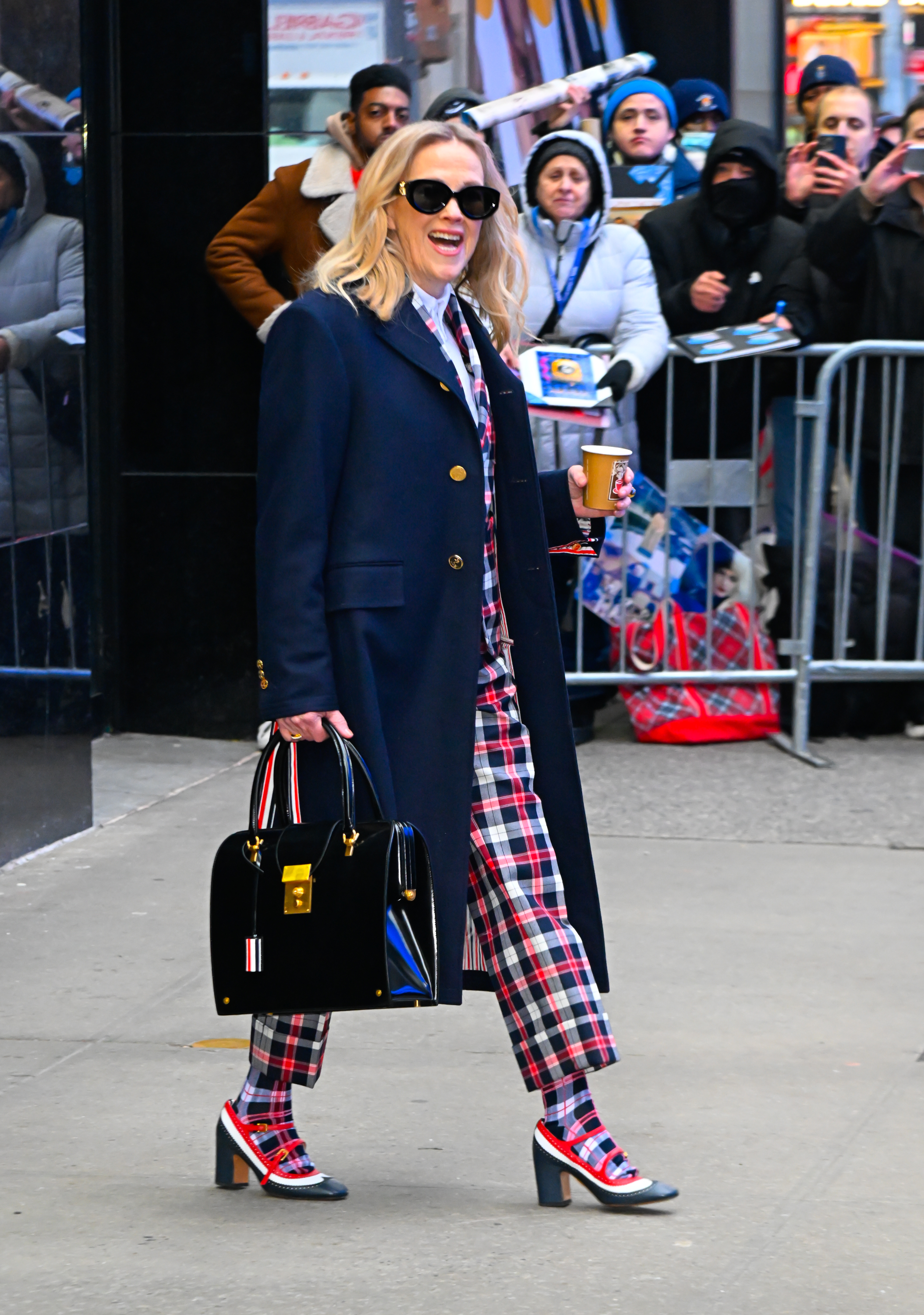 Catherine O'Hara is seen at GMA in New York City on January 30, 2024. | Source: Getty Images