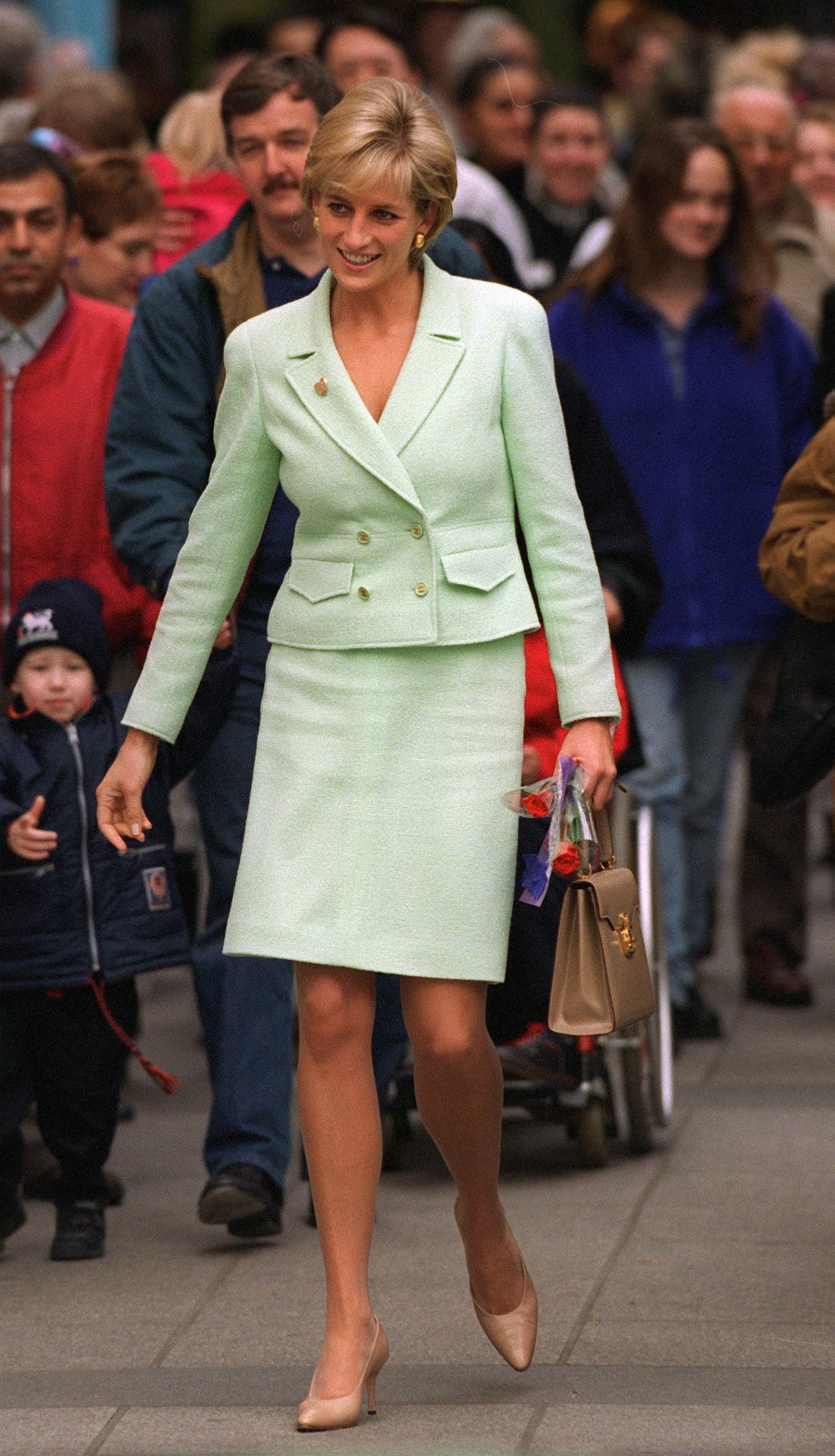 Princess Diana in London 1990. | Source: Getty Images