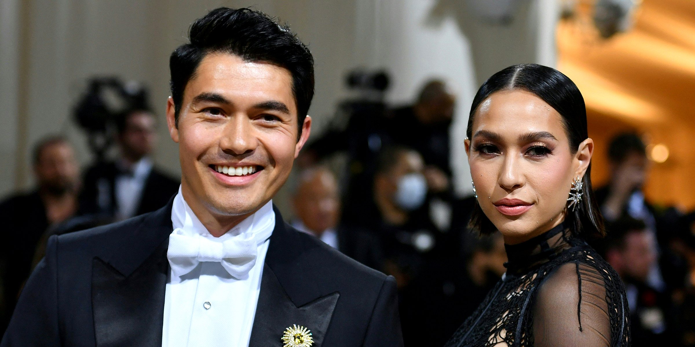 Henry Golding and Liv Lo. | Source: Getty Images