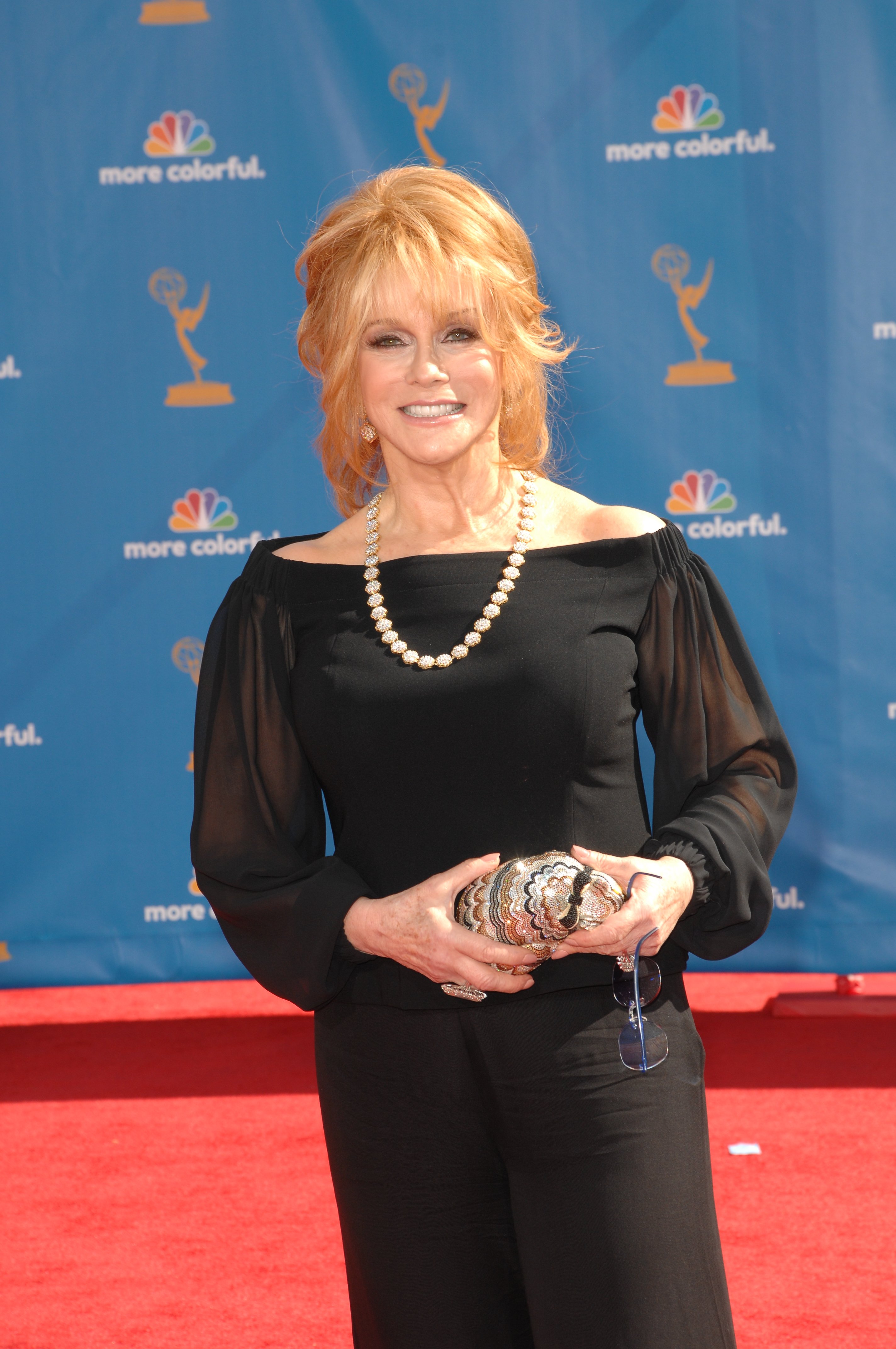 Ann-Margret attends 62nd Annual Primetime Emmy Awards - Arrivals at Nokia Theatre LA Live on August 29, 2010 in Los Angeles, California | Source: Getty Images