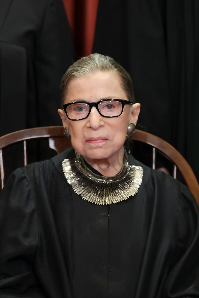 United States Supreme Court Associate Justice Ruth Bader Ginsburg in the East Conference Room at the Supreme Court building in Washington, DC | Photo: Getty Images