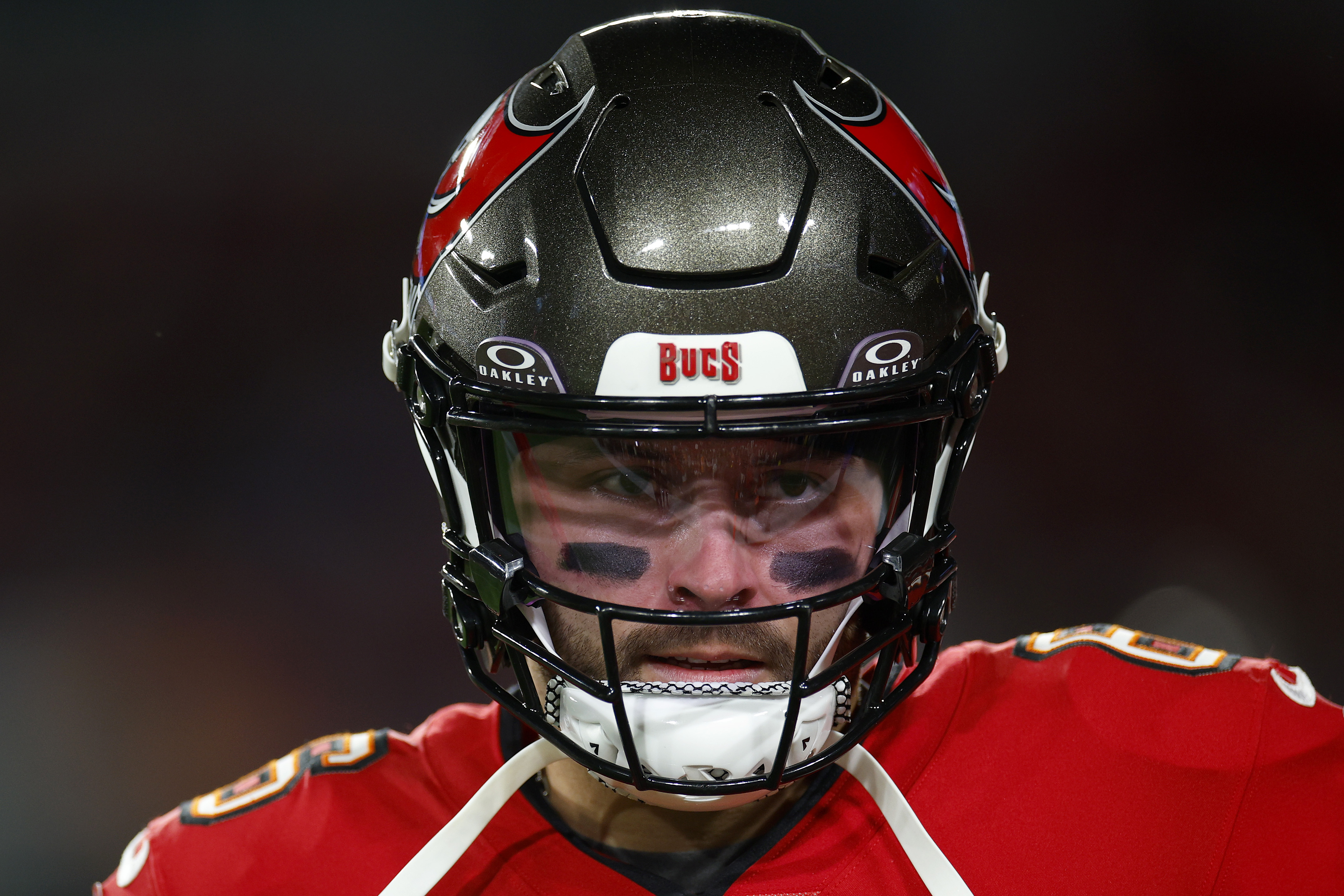 Baker Mayfield #6 of the Tampa Bay Buccaneers on January 12, 2025, in Tampa, Florida | Source: Getty Images