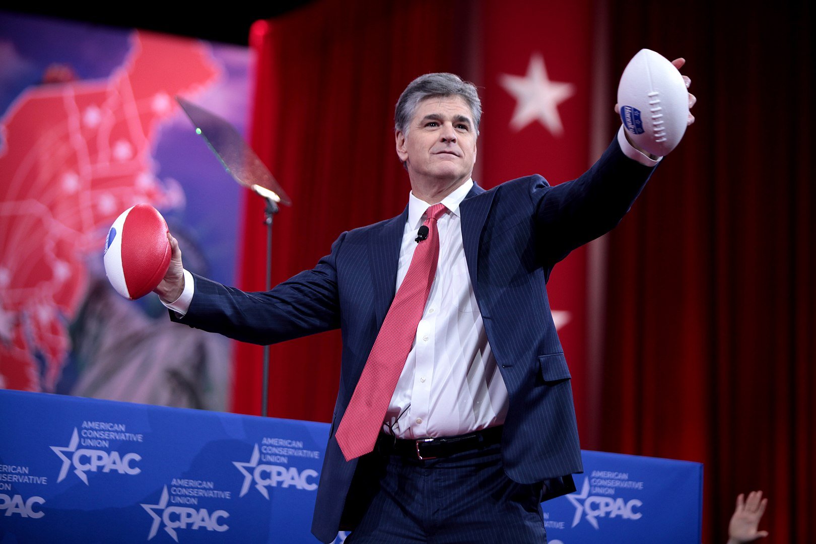 Sean Hannity speaking at the 2015 Conservative Political Action Conference in February 2015 | Photo: Wikimedia Commons Images