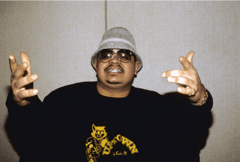 Rapper Heavy D poses for a portrait in New York City circa 1988 | Photo: Getty Images