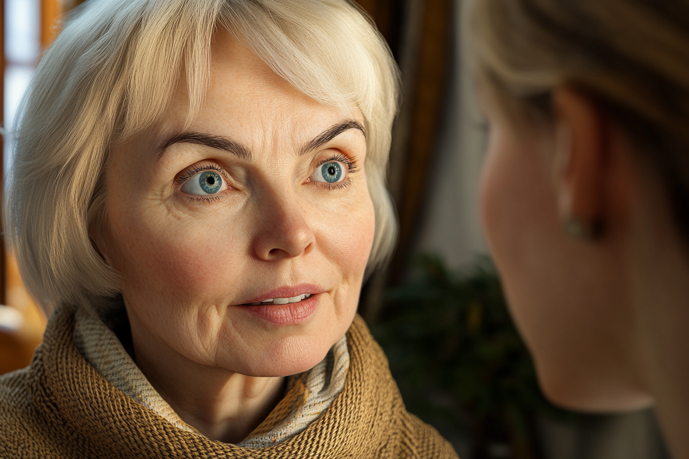 A woman talking to her daughter-in-law | Source: Midjourney