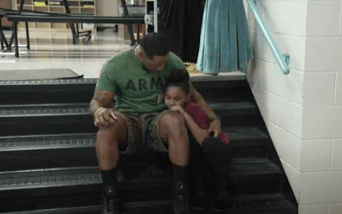 Cailani Martinez sees her father after nine months of being apart. | Source: youtube.com/wfla