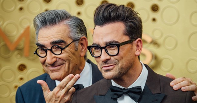 Eugene and Dan Levy's Brows Is Their Distinctive Feature — inside Their  Best Family Photos