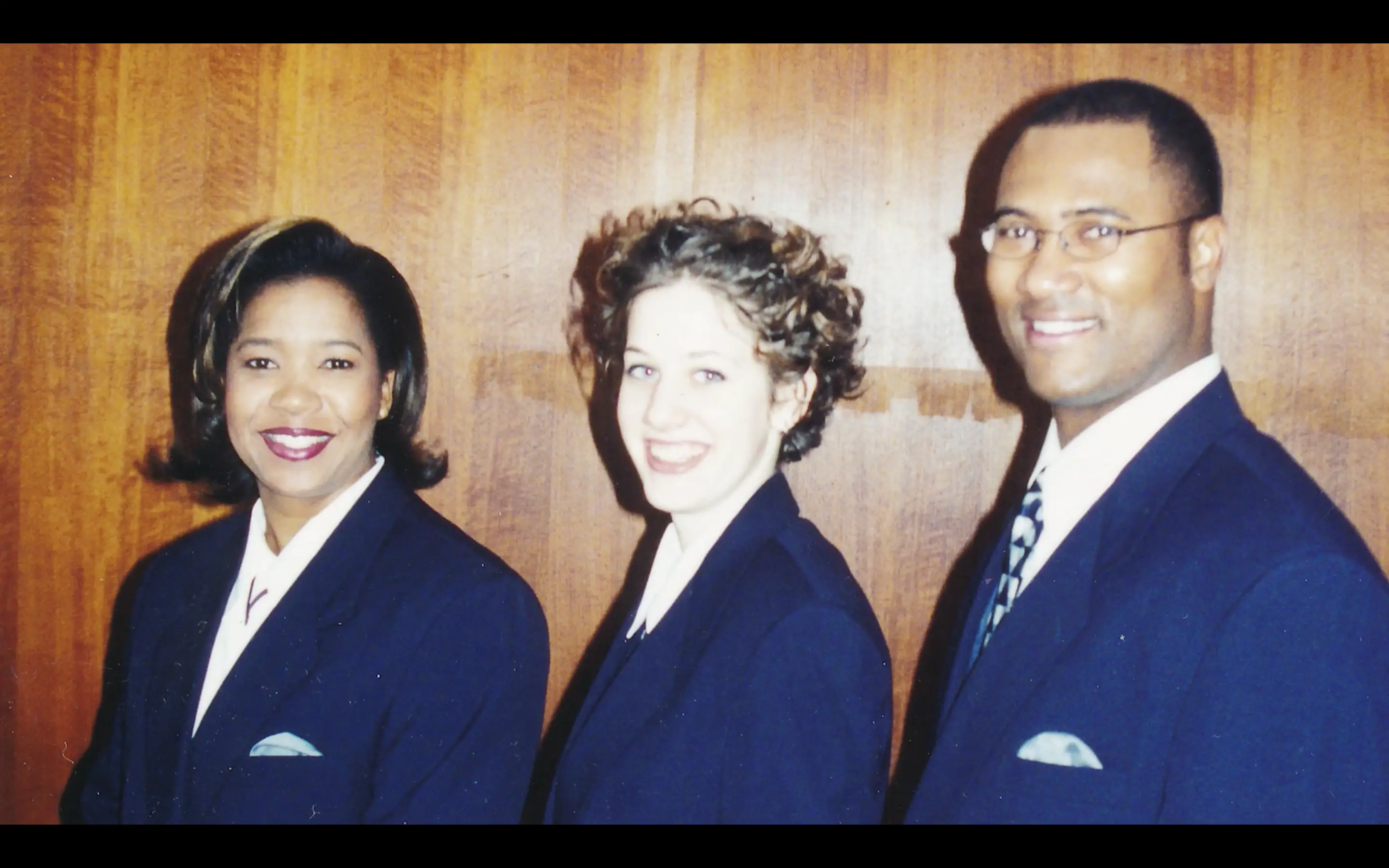 CeeCee Ross-Lyles and two colleagues | Source: youtube.com/@Flight93NationalMemorial
