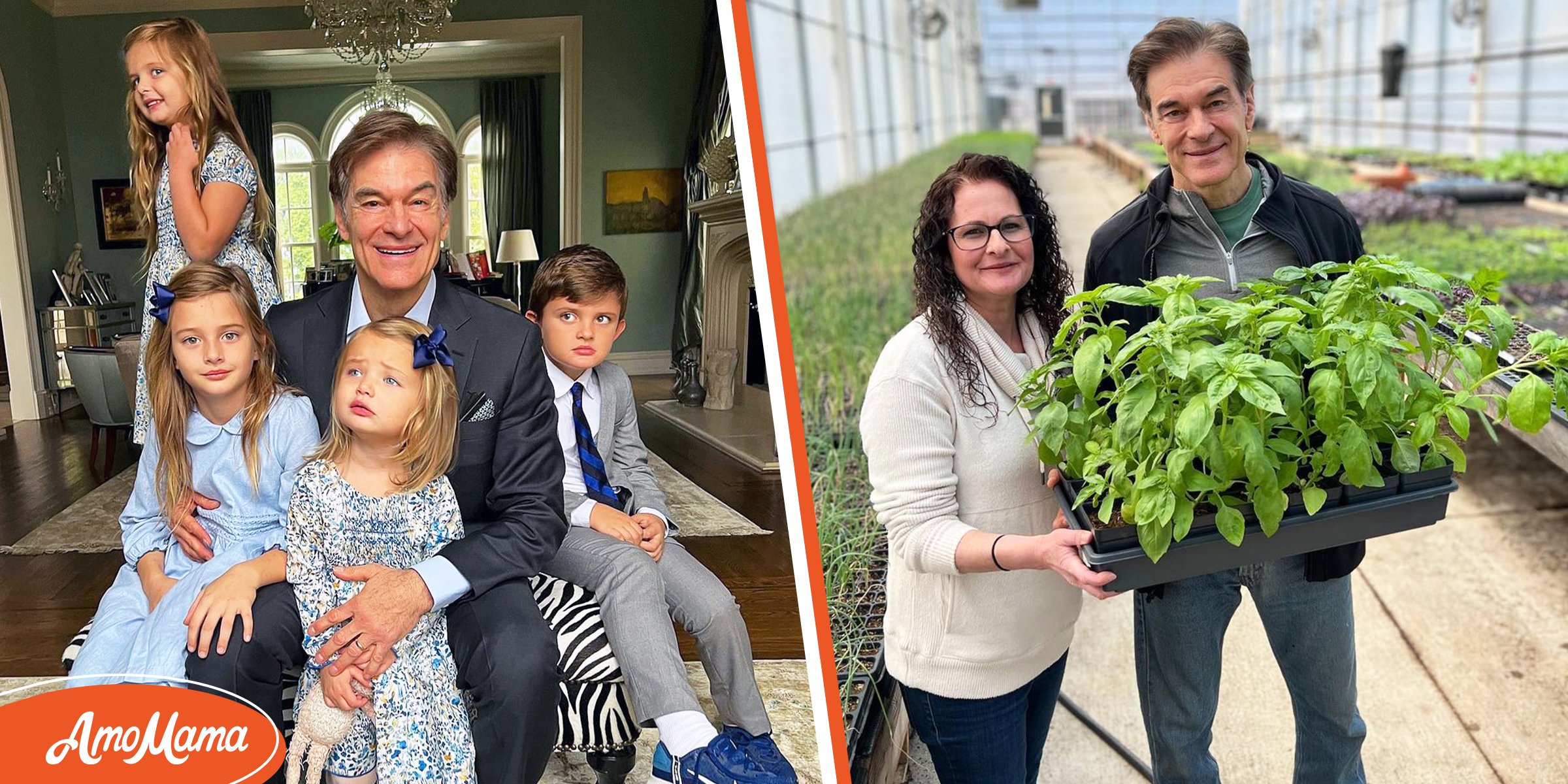 'Doting' Grandpa Dr. Oz Feels 'Blessed' Taking Care of 4 Grandkids