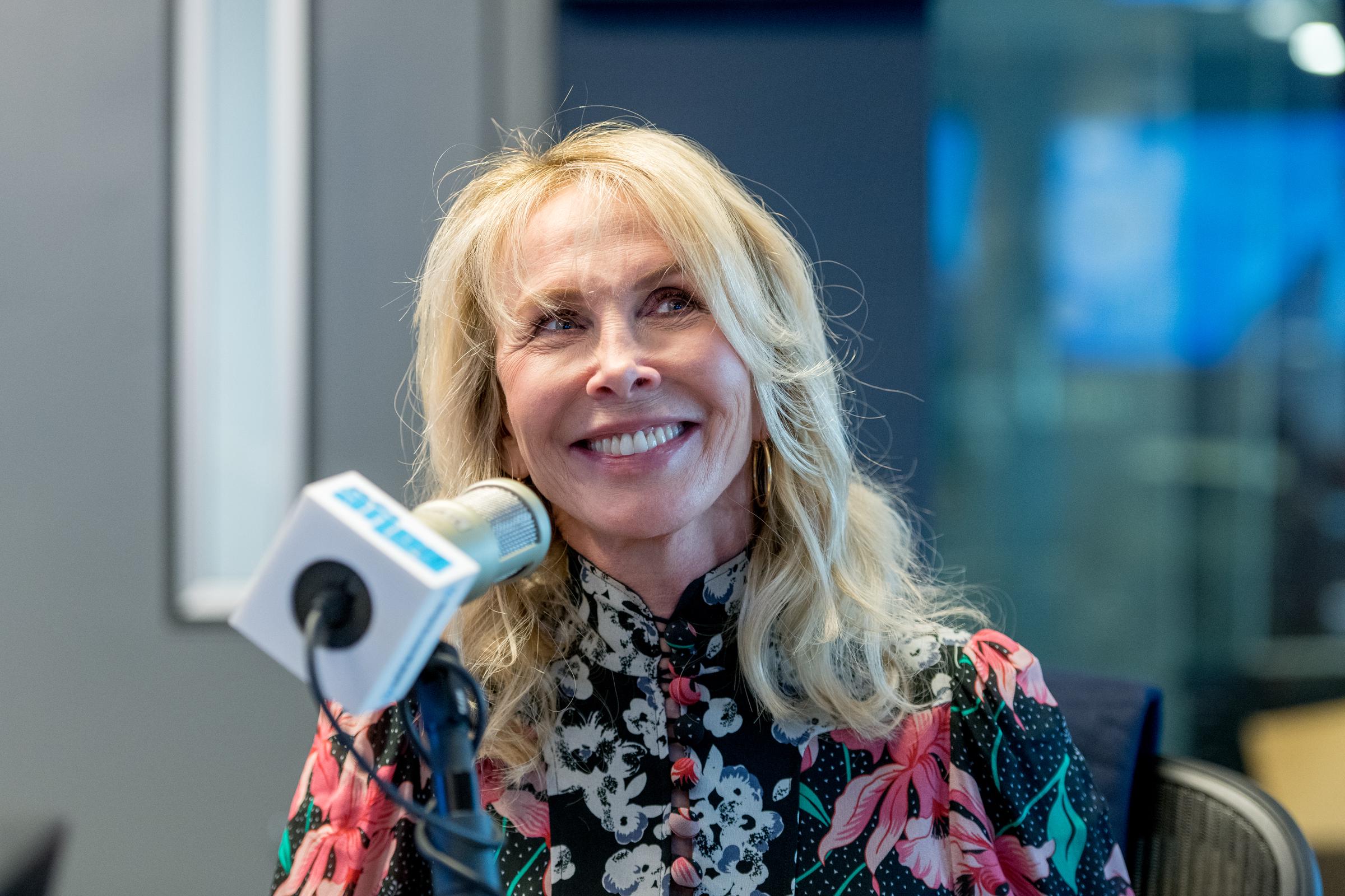 Trudie Styler at SiriusXM Studios on January 10, 2018, in New York. | Source: Getty Images