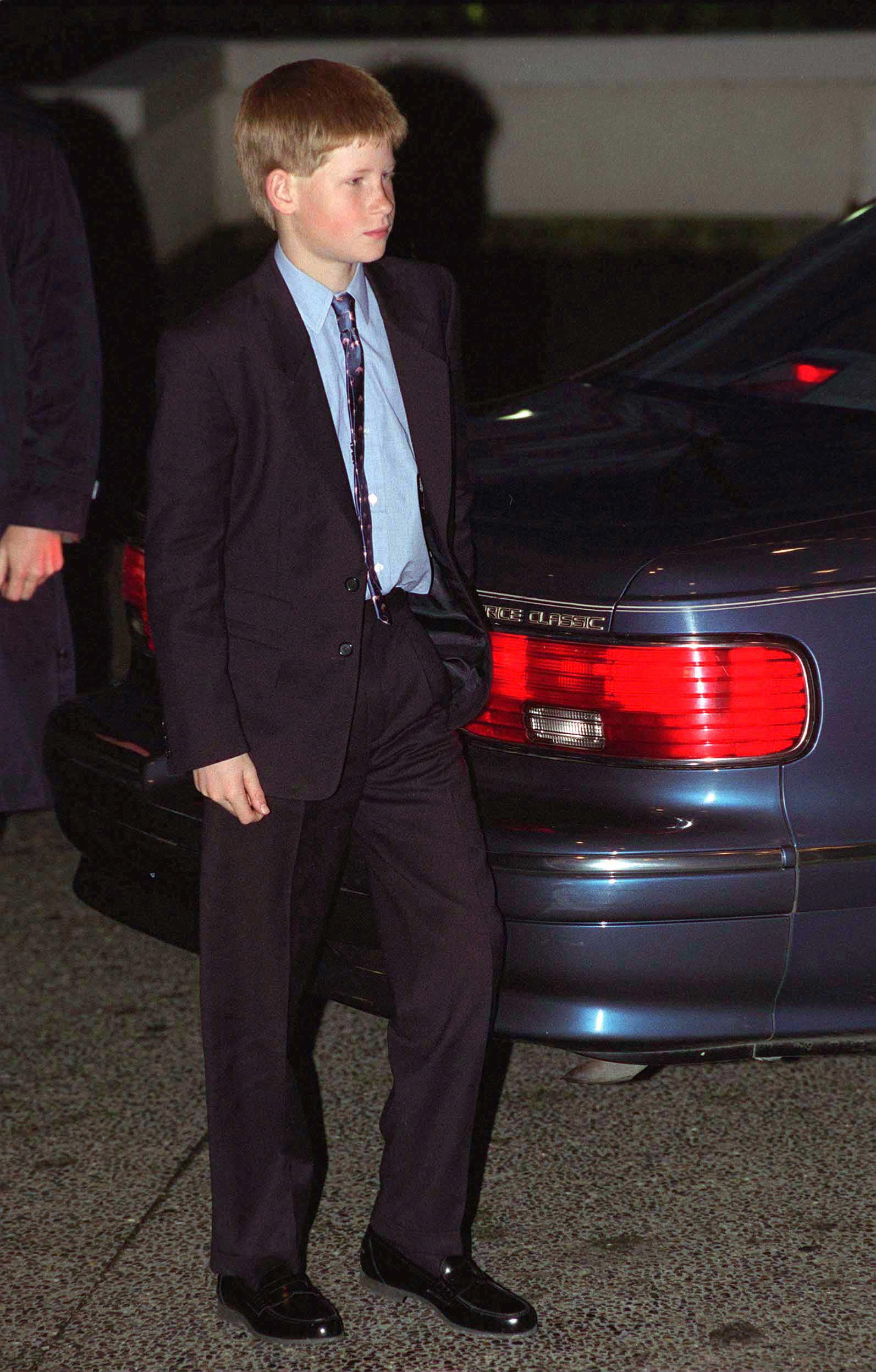  Prince Harry Arriving At The Waterfront Hotel In Vancouver, Canada on March 23, 1998 | Source: Getty Images