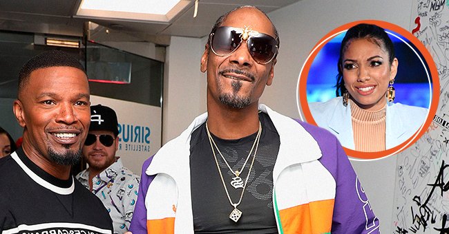 Actor and Singer Jamie Foxx, Snoop Dogg. Inset: Corinne Foxx | Source: Getty Images