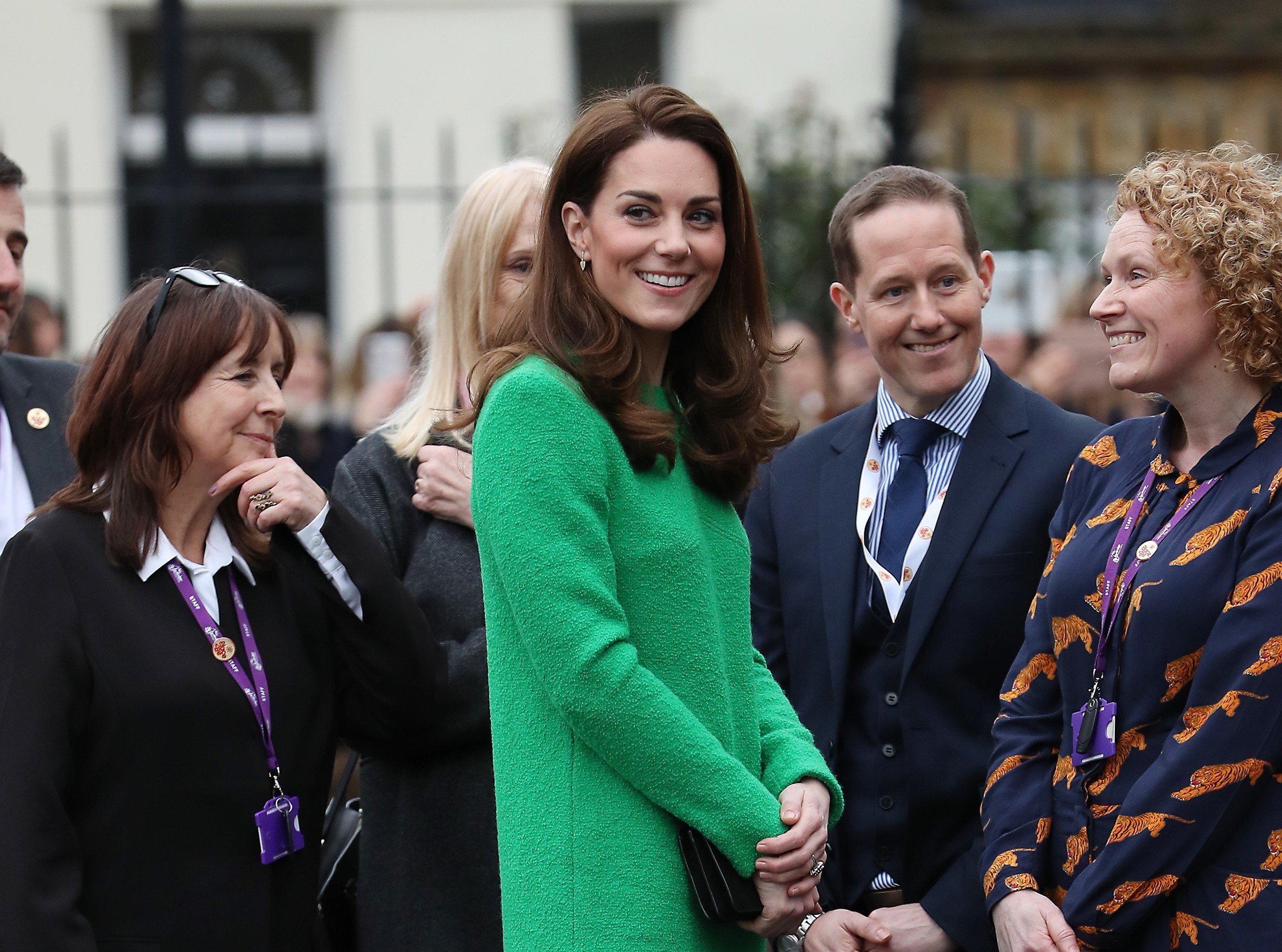 The Duchess of Cambridge visits schools in support of children's mental health | Photo: Getty Images