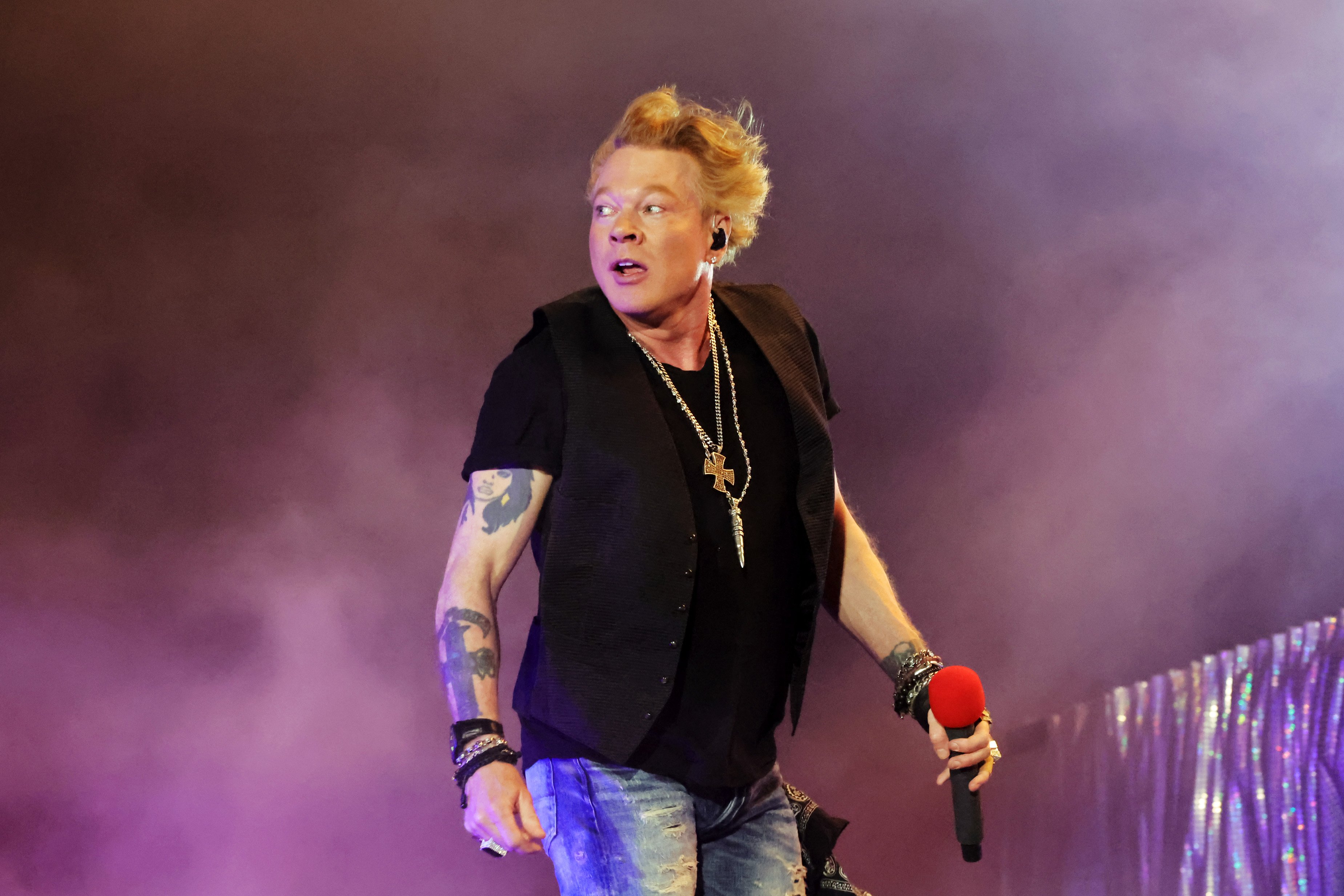 Axl Rose of Guns N' Roses at the Empire Polo Field on April 30, 2022, in Indio, California. | Source: Getty Images