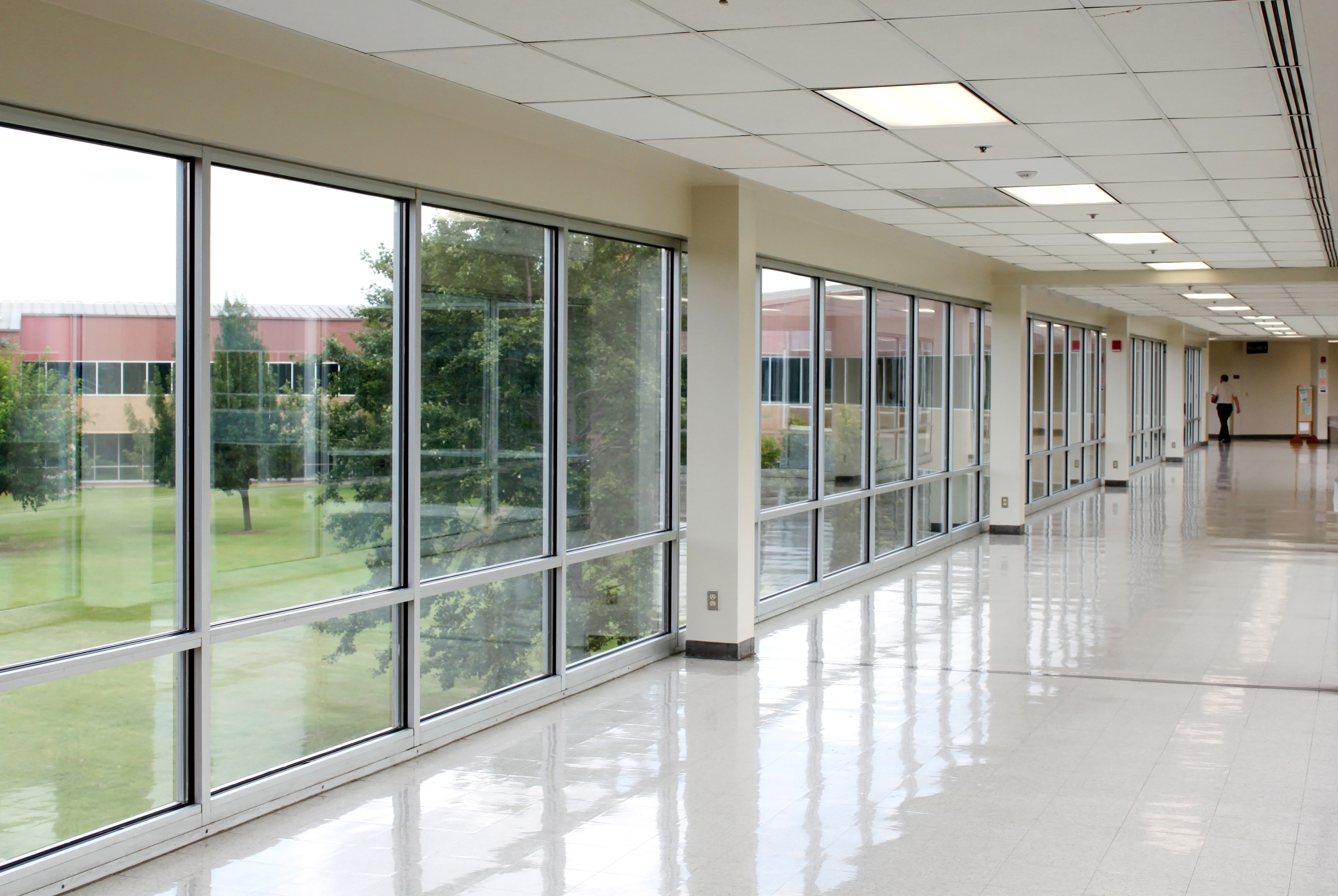An empty school hall | Source: Shutterstock