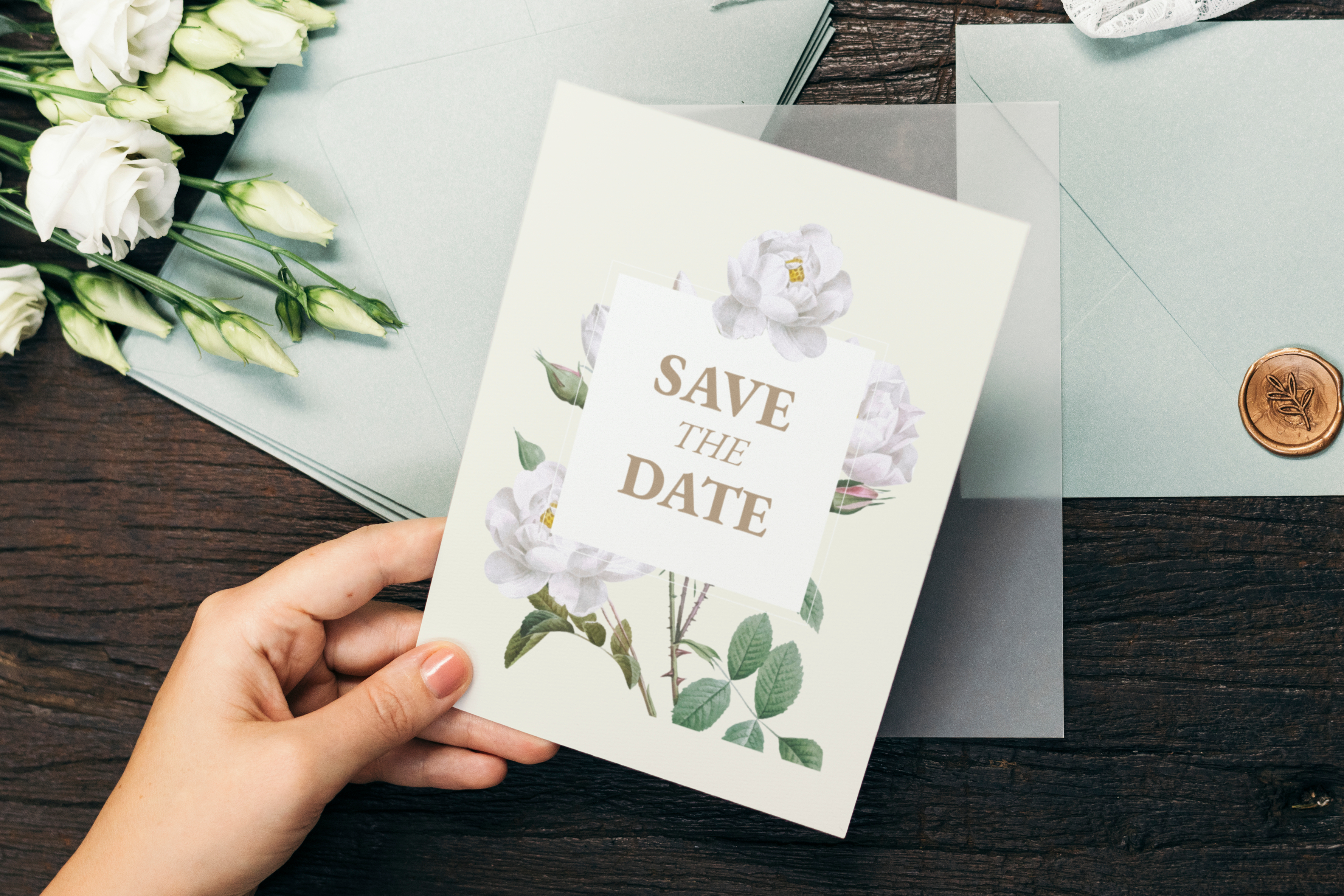 Save the date card | Source: Shutterstock