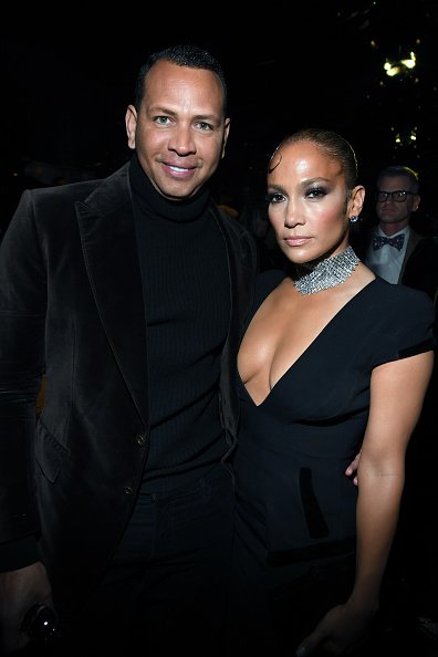 Alex Rodriguez and Jennifer Lopez at Milk Studios on February 07, 2020 in Hollywood, California. | Photo: Getty Images