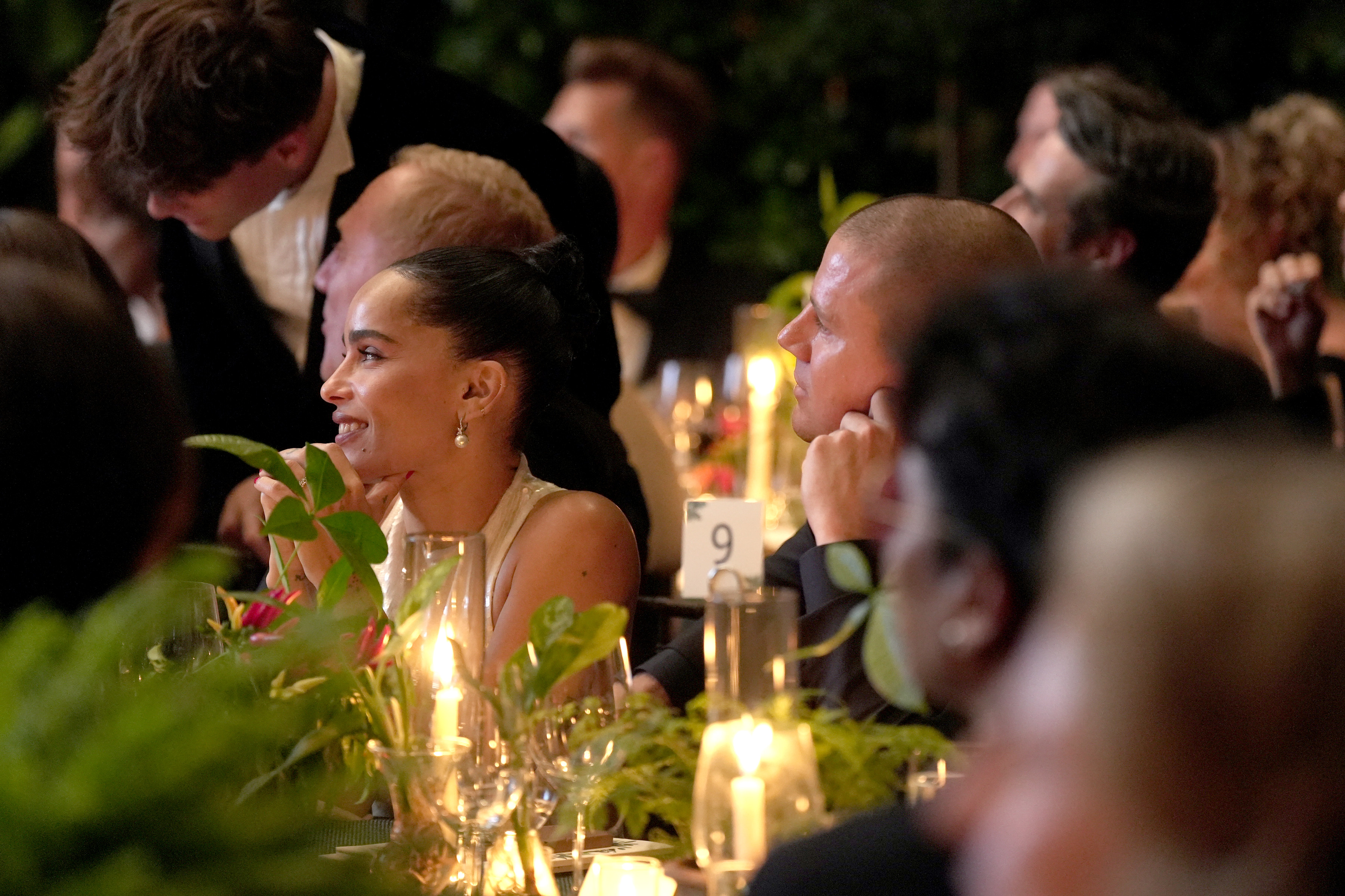 Zoë Kravitz and Channing Tatum at an event in New York City on September 12, 2023 | Source: Getty Images