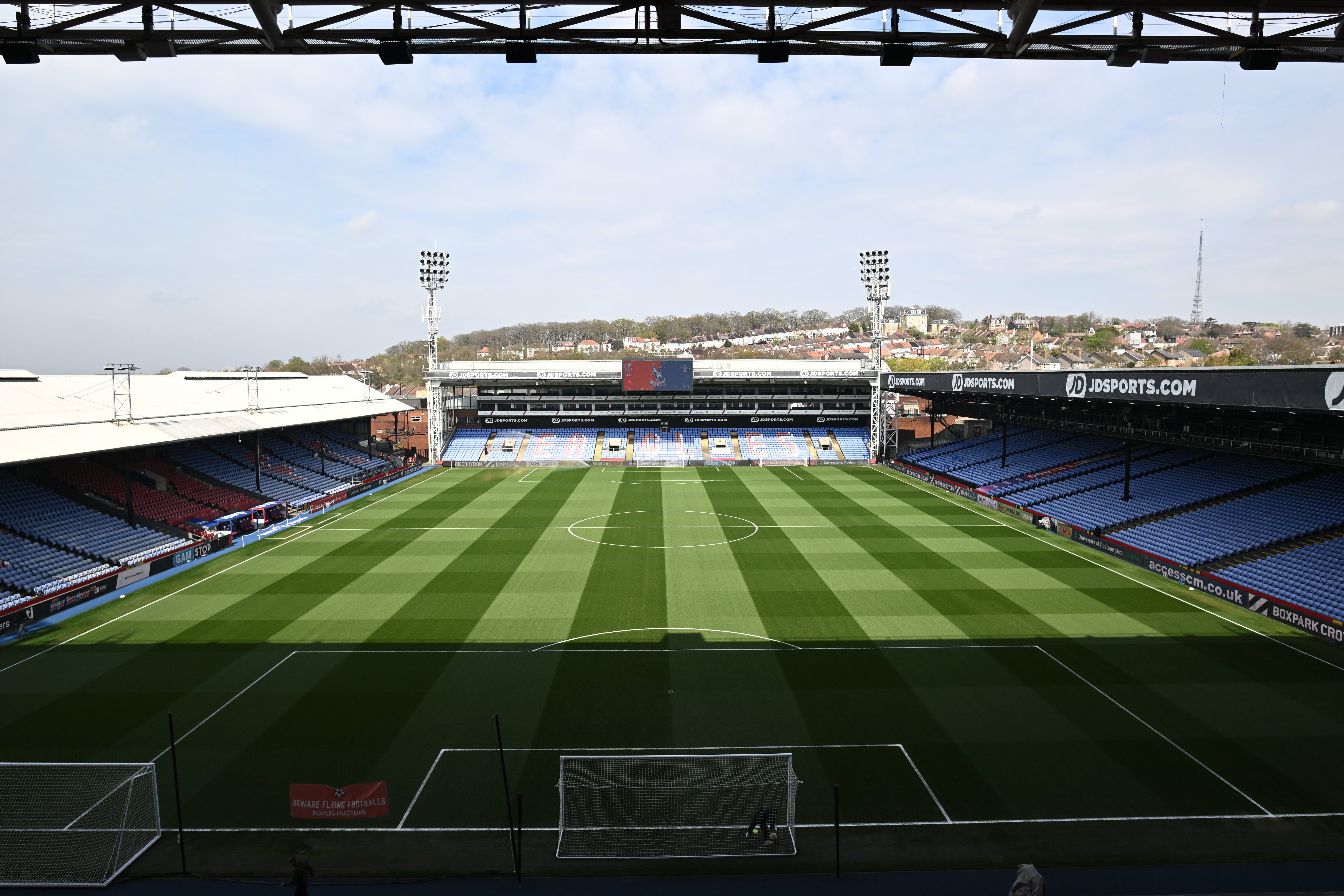 A general view of the stadium during the Premier League match between Crystal Palace and Everton FC at Selhurst Park on April 22, 2023 in London, England. | Source: Getty Images