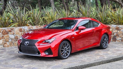 The 2016 Lexus RC F Sport Coupe. | Source: Shutterstock.