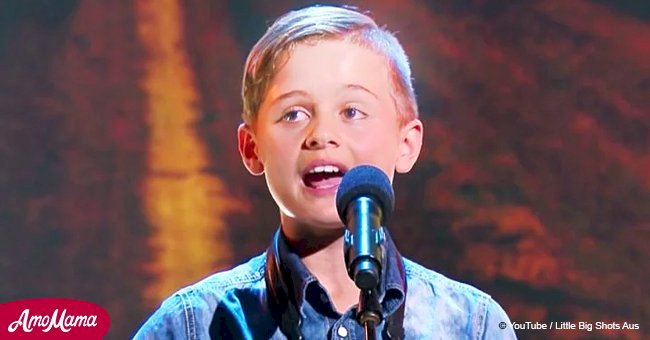 Little country boy can't stop smiling during jaw-dropping performance in 'Little Big Shots'