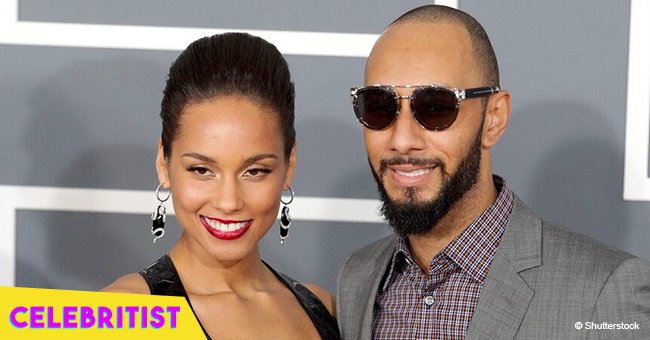 Alicia Keys' husband Swizz Beatz shares video teaching his little son Genesis to do push-ups