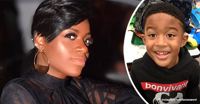 Fantasia melts hearts with sweet video of her look-alike son Dallas on his 7th birthday