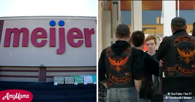 Bikers surprise families in a good way at local grocery store