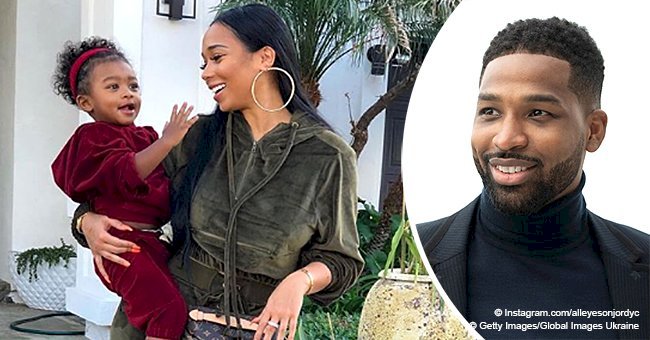 Tristan Thompson's 1st baby mama glows with pride while showing pics with growing son Prince 