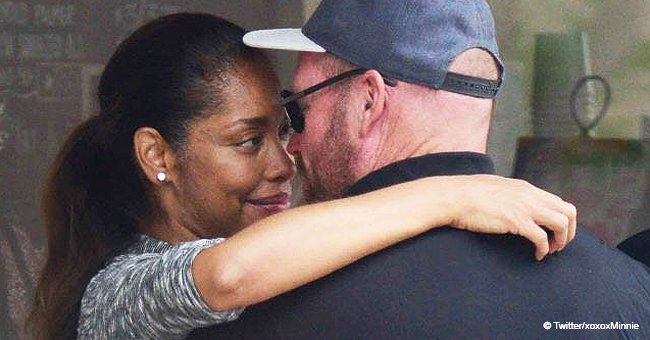 Gina Torres makes rare public appearance with her new man following split from Laurence Fishburne