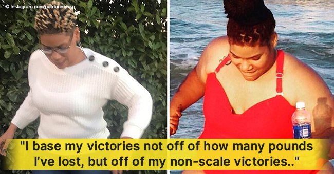 Woman dropped 190 pounds and gained a sense of peace, after being sexually assaulted by her cousin