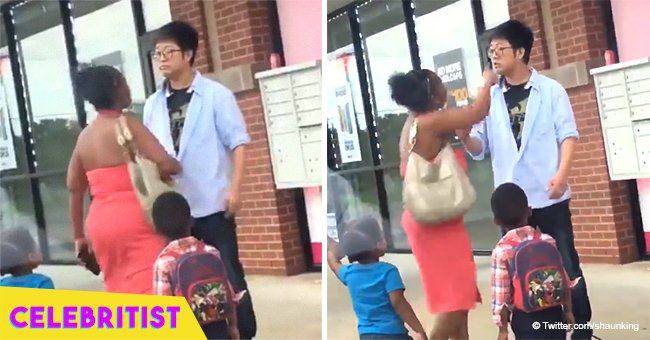 Hair store owner filmed punching a Black mother in the face in viral video