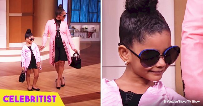 5-year-old girl meets her icon Marjorie Harvey in video from 'Steve TV Show'