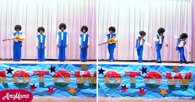 Amazing video of 4 kids performing Motown classics wins over millions of fans