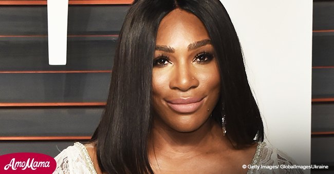 Serena Williams shares cute photos of herself with daughter in matching white and gold dresses