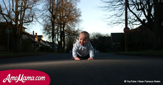 Infant was found crawling on the busy street unattended. Mom faces charges