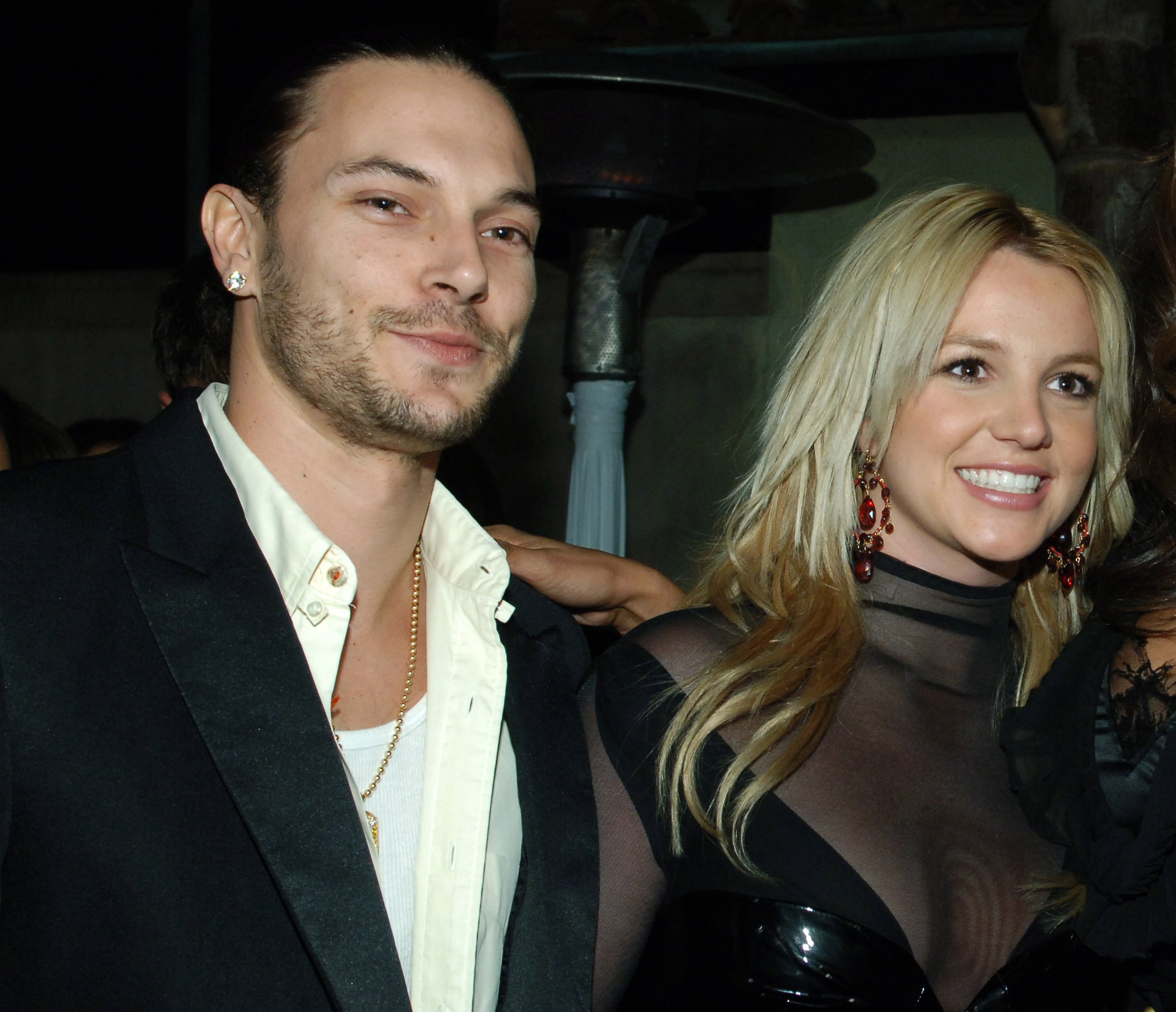Kevin Federline and Britney Spears during Mariah Carey and Jermaine Dupri Host GRAMMY After Party Sponsored by LG at Private Home in Hollywood, California, United States. | Source: Getty Images