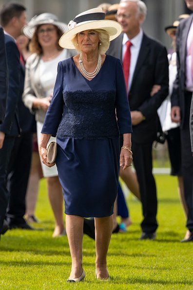 Camilla, Duchess of Cornwall names Saga's new Cruise Ship "Spirit Of Discovery" in Dover, England.| Photo: Getty Images.