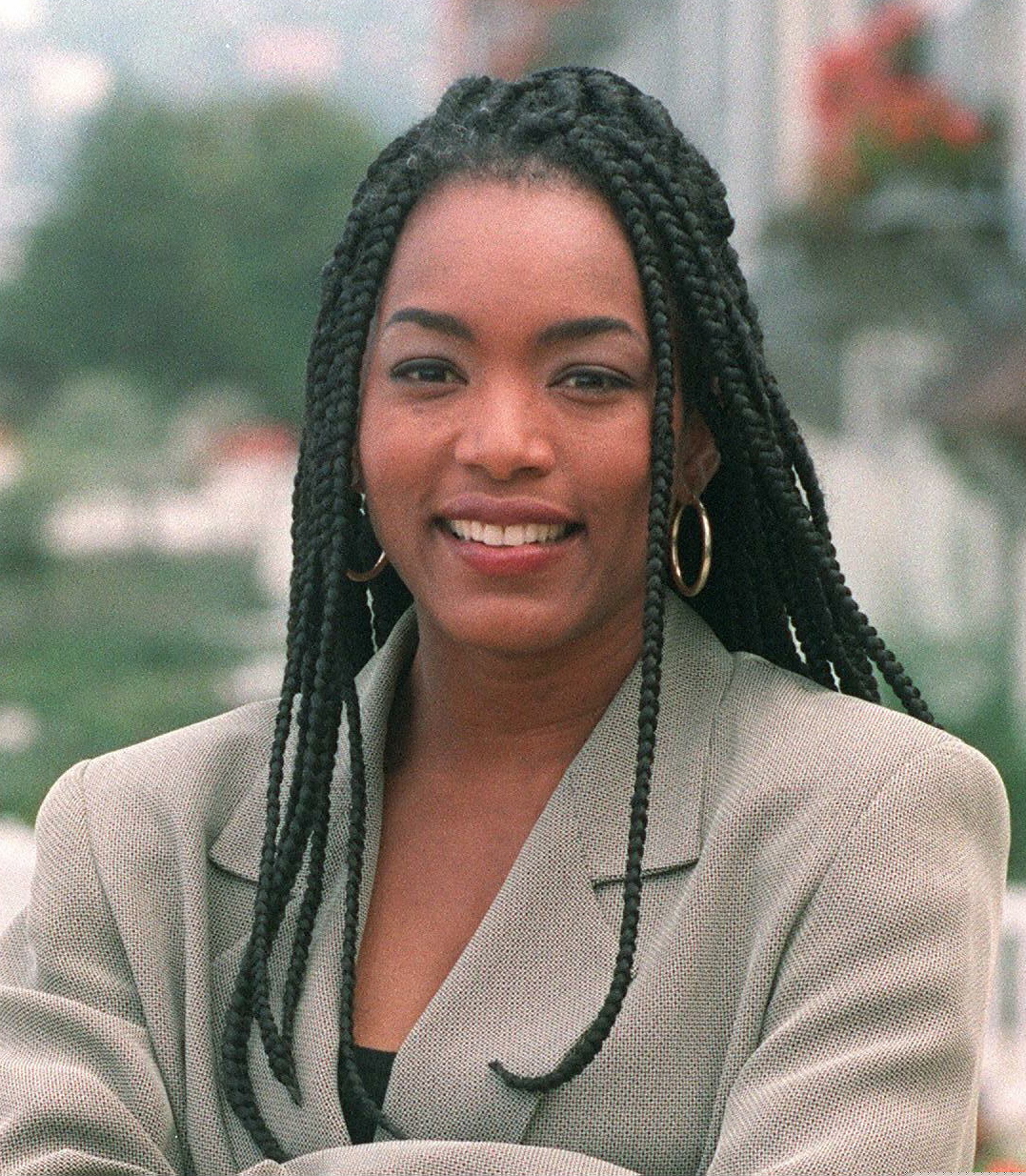 Angela Bassett pictured on September  11, 1993 in Deauville, Normandy. | Source: Getty Images