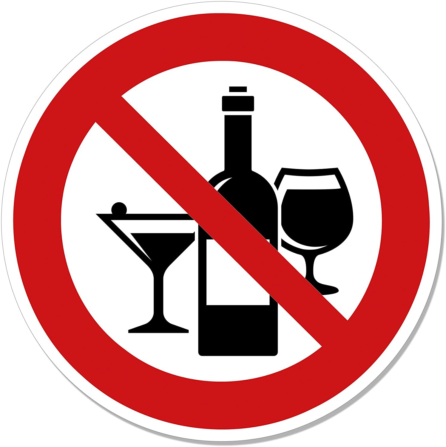 Panneau d'interdiction d'alcool. | Photo : Unsplash Panneau d'interdiction d'alcool. | Photo : Unsplash