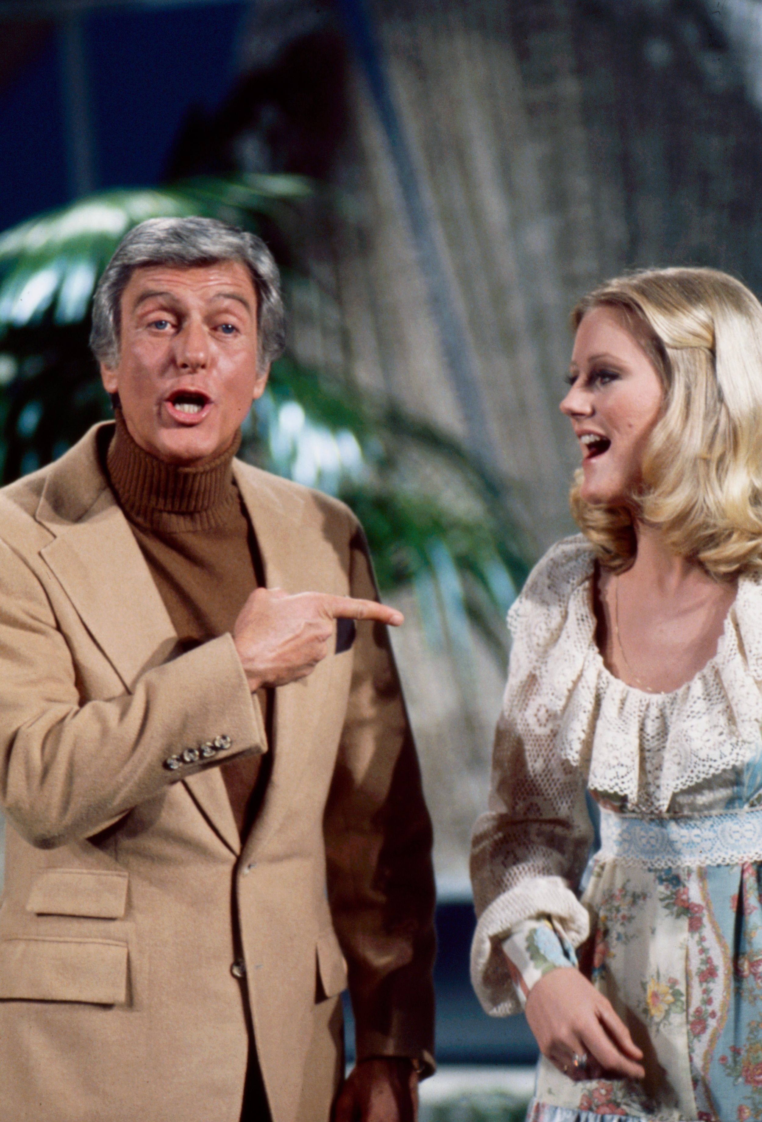 Dick and Stacy Van Dyke appear on the "Dick Van Dyke Show" circa 1975. | Source: Disney General Entertainment Content/Getty Images