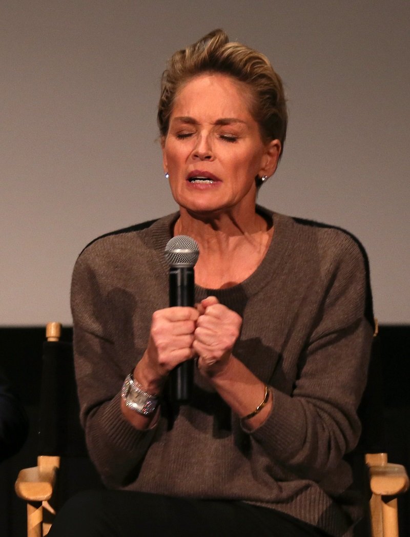 Sharon Stone on October 16, 2014 in Hollywood, California | Photo: Getty Images 