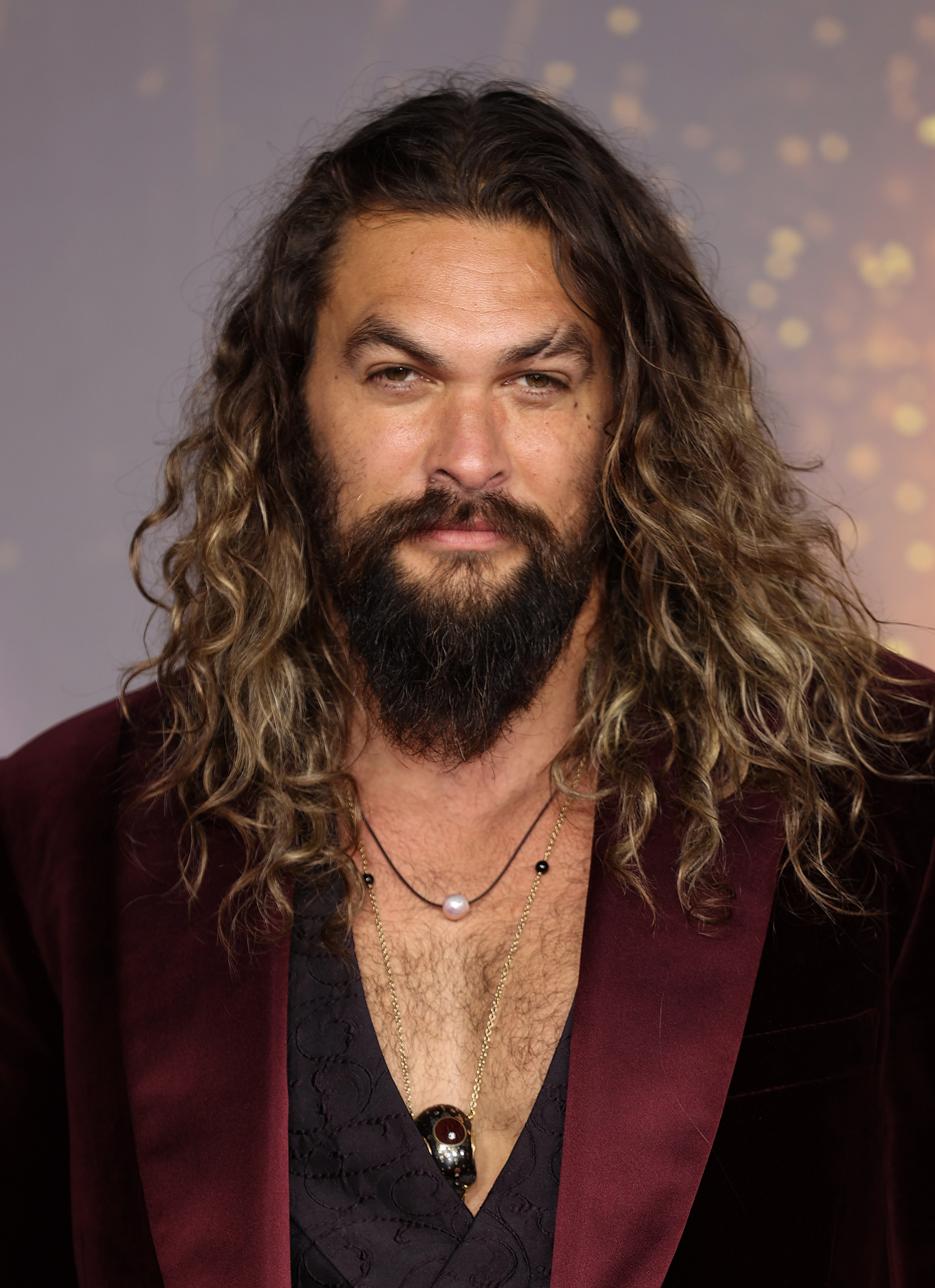 Jason Momoa at the "Dune" UK Special Screening at Odeon Luxe Leicester Square on October 18, 2021 in London, England | Source: Getty Images