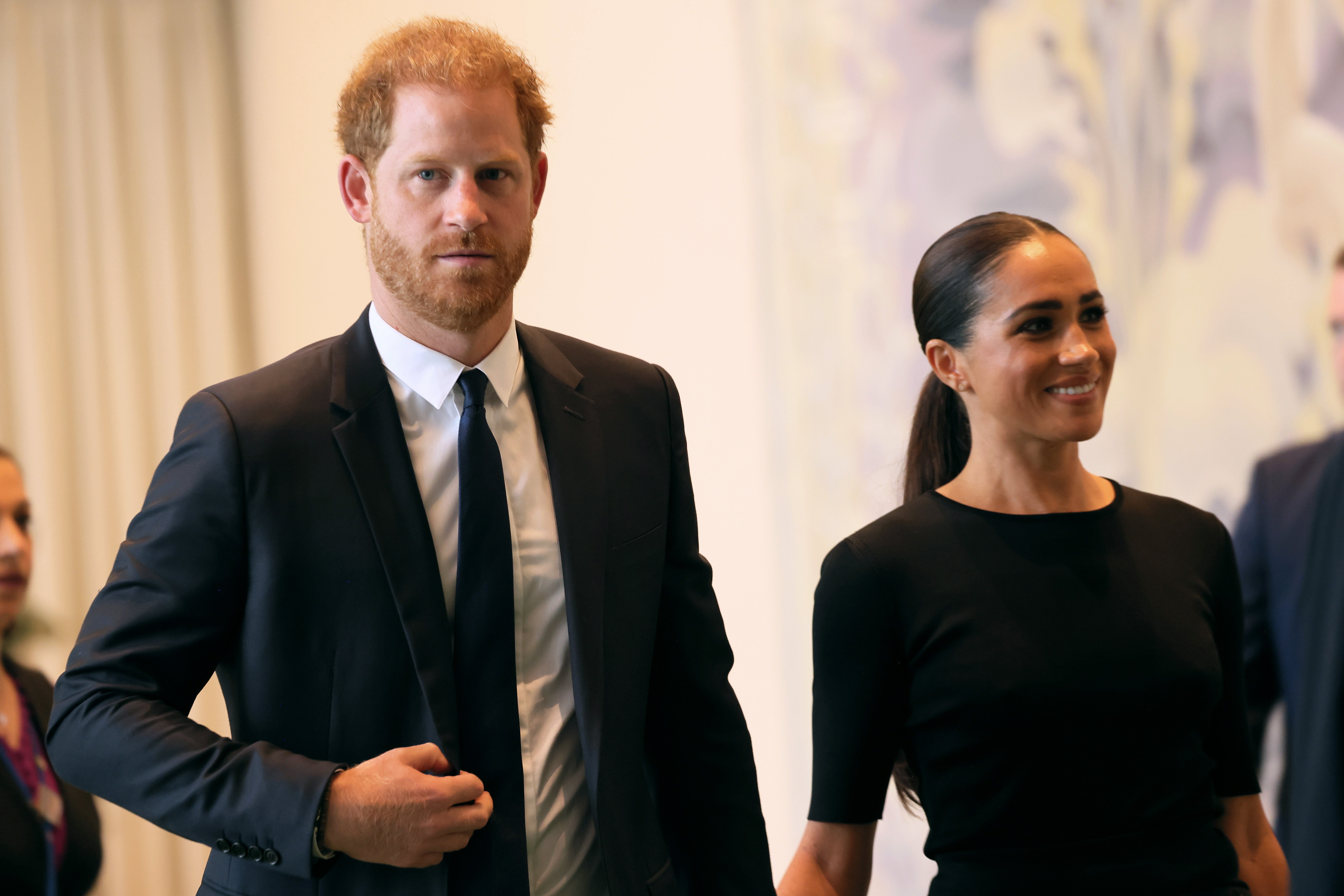 Prince Harry, Duke of Sussex and Meghan, Duchess of Sussex at the United Nations Headquarters on July 18, 2022 in New York City. | Source: Getty Images 