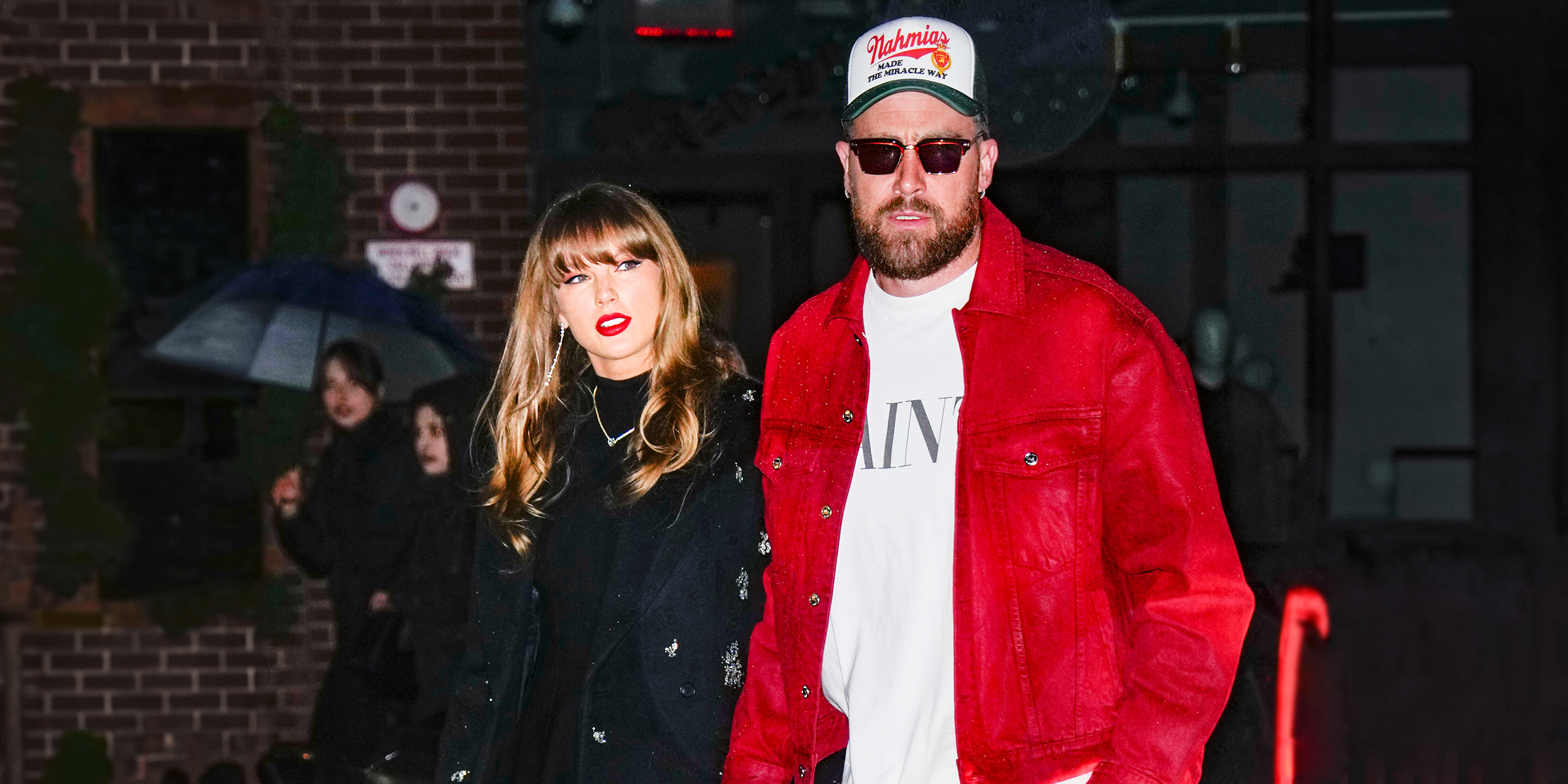 Taylor Swift and Travis Kelce, 2024 | Source: Getty Images